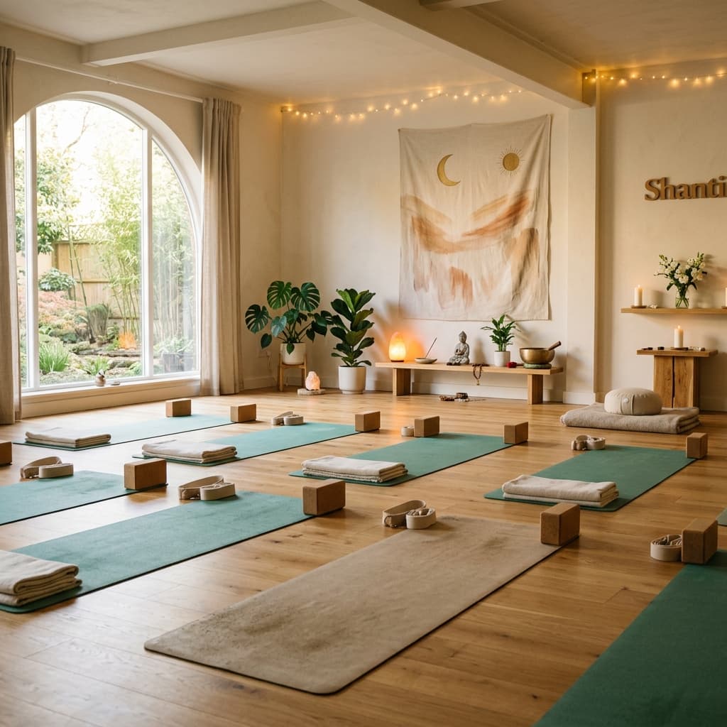 Yoga and wellness studio